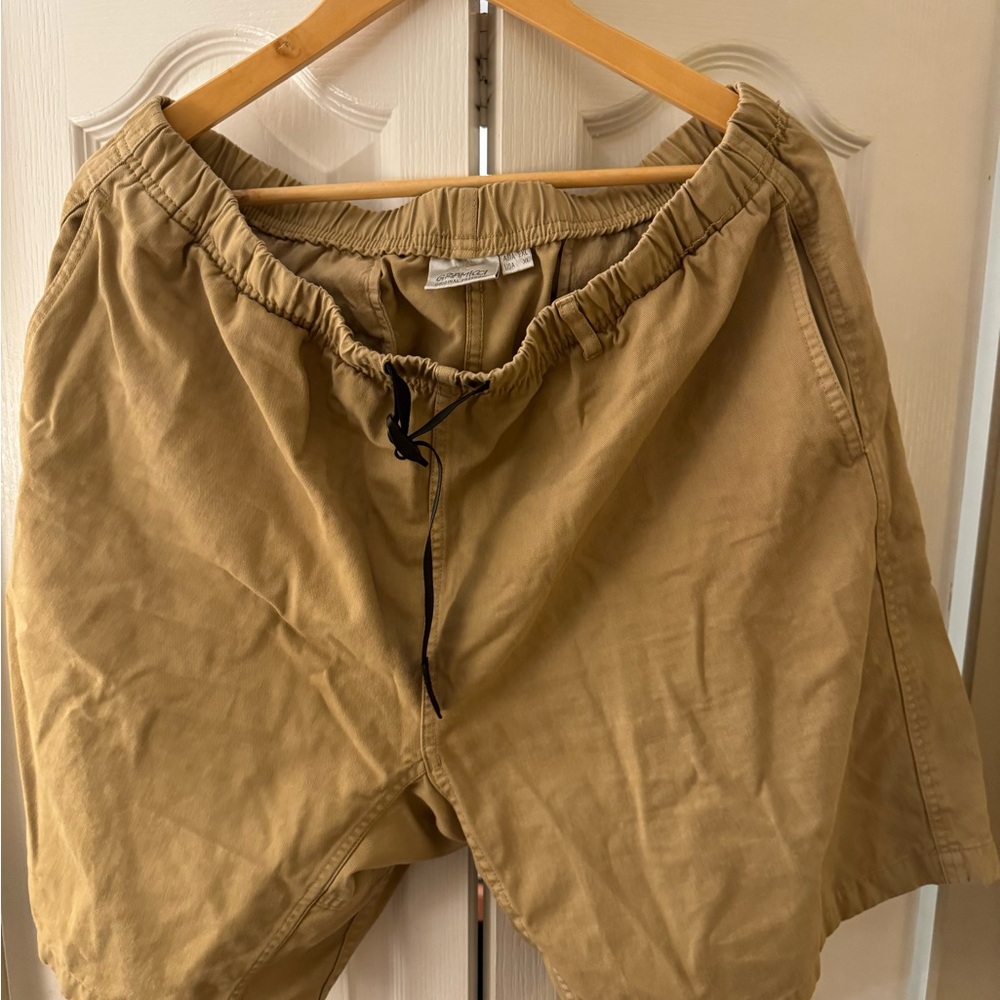 Gramicci Tan Drawstring Shorts